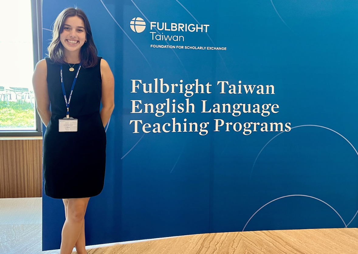 At the Fulbright Orientation Conference